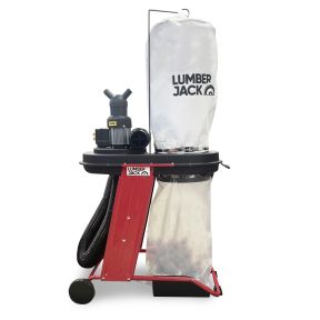 Lumberjack Bench Top Thicknesser & 75L Dust Extractor Collector
