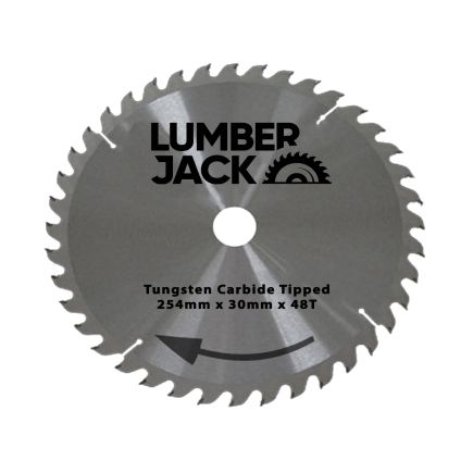 Lumberjack 254mm 48 Tooth Circular Saw Blade 30mm bore