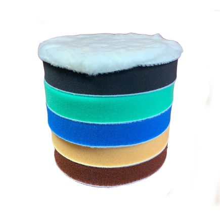 Autojack Pack of 6 Polishing Pads for RP180 Polisher