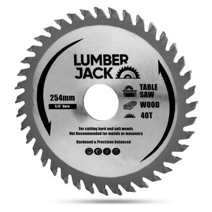 Lumberjack 254mm Circular Saw Blade TCT 
