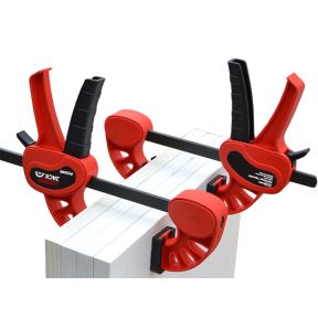Lumberjack 300mm Fast Clamps Bar Spreader One Handed Quick Grip Set