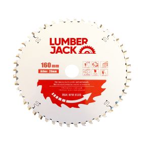 Lumberjack 160mm 36 Tooth Pro Circular Saw Blades 20mm Bore