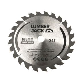 Lumberjack 185mm 24 Tooth Circular Saw Blade 20mm Bore