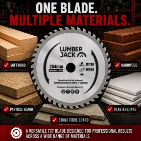 Lumberjack 254mm 24 Tooth Circular Saw Blade 30mm bore