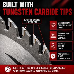Lumberjack 254mm 24 Tooth Circular Saw Blade 30mm bore