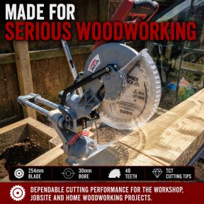 Lumberjack 254mm 48 Tooth Circular Saw Blade 30mm bore