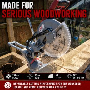 Lumberjack 254mm 60 Tooth Circular Saw Blade 30mm bore