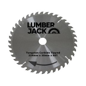 Lumberjack 254mm 60 Tooth Circular Saw Blade 30mm bore