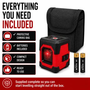 Lumberjack Laser Cross Level 360 Degree Self Levelling with Mode IP54 Shockproof