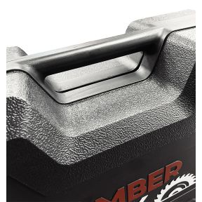 Lumberjack Demolition Hammer Breaker Drill 1700W Includes Chisels & Wheeled Carry Case