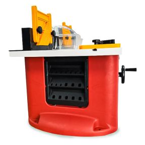 Lumberjack 1500W Variable Speed Bench Top Router Table with Integrated Motor Routing