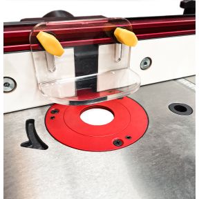 Lumberjack PRO SERIES Cast Iron Router Table With A One Piece Aluminium Fence & Compact Leg Stand