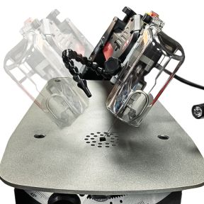 Lumberjack 18 Inch Variable Speed Scroll Saw with LED Light & Blower Function