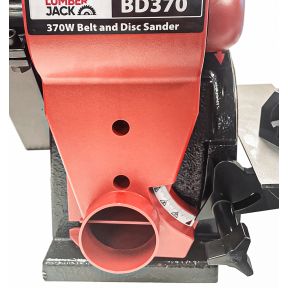Lumberjack Belt & Disc Bench Top Sander Linisher Heavy Duty Cast Iron Base