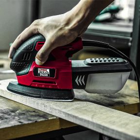 Lumberjack Mouse Detail Sander Electric Sanding Tool with Built in Dust Extraction