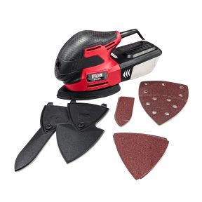 Lumberjack Mouse Detail Sander Electric Sanding Tool with Built in Dust Extraction