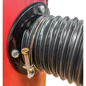 Lumberjack 1200W 50L Dust Chip Collector Extractor hose Extraction 240V Workshop