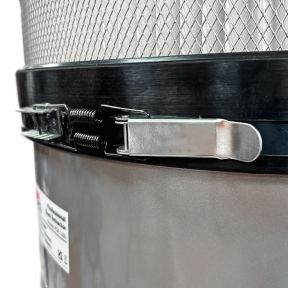 Lumberjack PRO SERIES 1500W Single Bag Dust Collector 203L Filtration 1 Micron Particles Includes Wheels