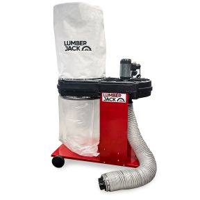 Lumberjack 130L Portable Dust Chip Extractor 1100W 230V