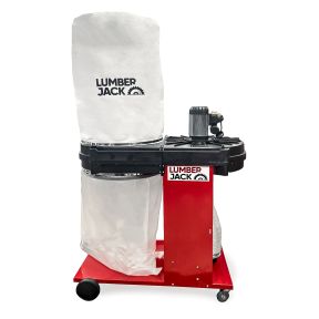 Lumberjack 130L Portable Dust Chip Extractor 1100W 230V