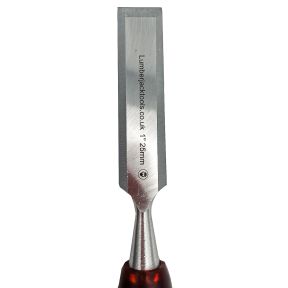 Lumberjack 4 Piece Chisel Set Bevel Edge With Strike Through Cap