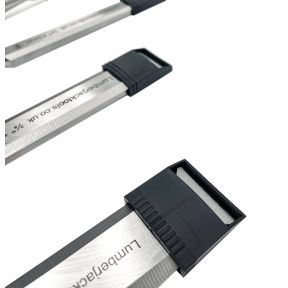 Lumberjack 4 Piece Chisel Set Bevel Edge With Strike Through Cap