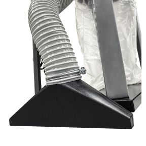 Lumberjack PRO SERIES 57 Litre Dust Extractor 750W Single Bag Collector with Floor Cleaner Attachment and Swivel Castors