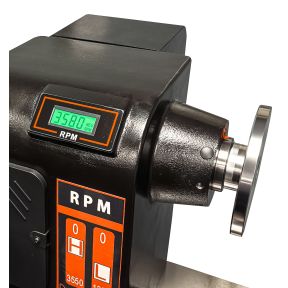 Lumberjack PRO SERIES Digital Variable Speed Wood Lathe, 2200W, DELTA Inverter, High Torque & Precision, 36-Position Indexing, Heavy-Duty Cast Iron Body