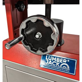 Lumberjack PRO SERIES Floor Standing Belt Sander with Cast Iron Hand Wheel and Onboard Storage