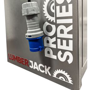 Lumberjack PRO SERIES Floor Standing Belt Sander with Cast Iron Hand Wheel and Onboard Storage