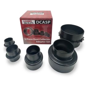 Lumberjack DCA5P 5 Piece Dust Extractor Adaptor Set