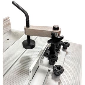 Lumberjack PRO SERIES Router Table with Heavy-Duty Cast Iron Workbench with Sliding & Tilting Table