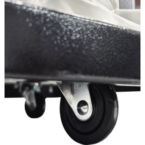 Lumberjack PRO SERIES 57 Litre Dust Extractor 750W Single Bag Collector with Floor Cleaner Attachment and Swivel Castors