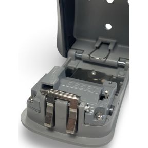 Lumberjack Wall Mounted Key Safe Box with 4 Digit Combination Lock, Weatherproof and Durable for Keys Storage & Secure Access