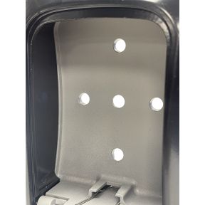 Lumberjack Wall Mounted Key Safe Box with 4 Digit Combination Lock, Weatherproof and Durable for Keys Storage & Secure Access