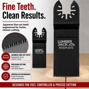 Lumberjack Multi Tool Blades 10 x Fine Cut 34mm for Bosch Makita Fein