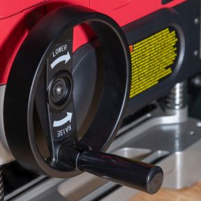 Lumberjack PRO SERIES Helical Thicknesser 330mm 1800W, Dual Speed, LED Light