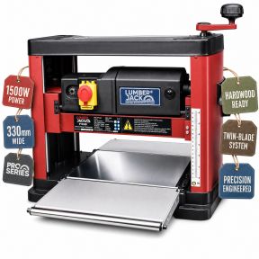 Lumberjack Portable Bench Top Thicknesser 330mm