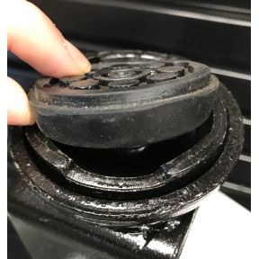 Rubber Puck For Trolley Jack