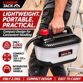 Lumberjack 2000W Wallpaper Stripper, Powerful Steam Wallpaper Remover 230V