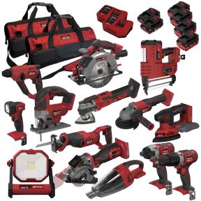 Lumberjack Cordless 20V XPSERIES 14 Piece Power Tool Kit