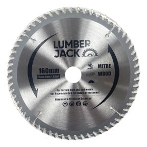 Lumberjack 160mm 60T Trade Circular Saw Blades 20mm Bore