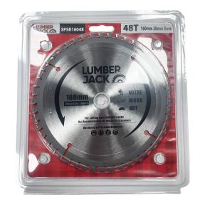 Lumberjack 160mm 48T Trade Circular Saw Blades 20mm Bore