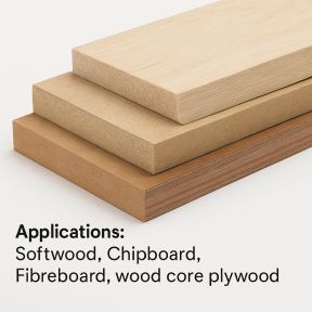 Lumberjack T-Shank Jigsaw Blades 5 Pack 100mm Clean Reverse Cuts for Wood & Laminates