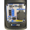 Autojack Petrol Generator Quiet Portable Suitcase Camping Inverter 800W